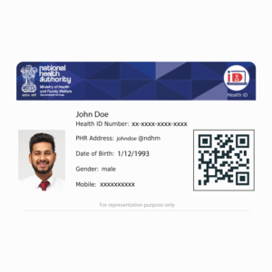 PVC Abha Health Card